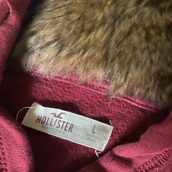 HOLLISTER fuzzy hoodie - Picture 5 of 8